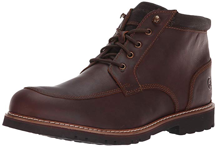 Rockport Men's Marshall Rugged Moc Toe Ankle Boot