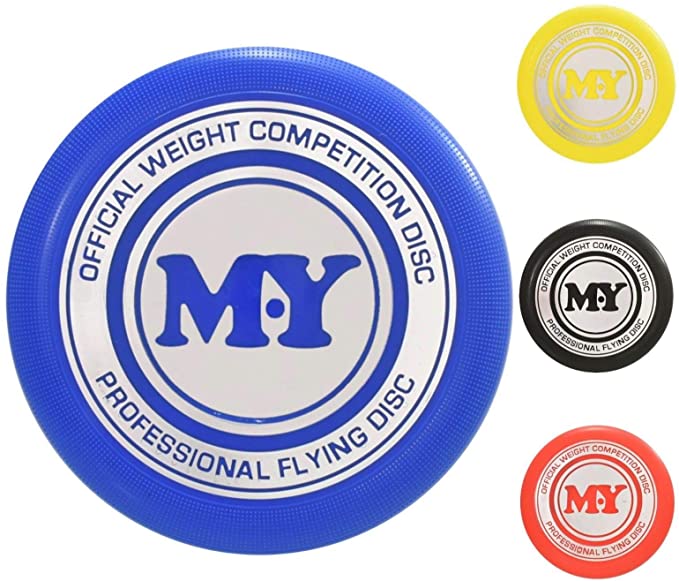 KandyToys Professional Frisbee 180gr - Colourful Flying Disc - 4 Assorted Colours