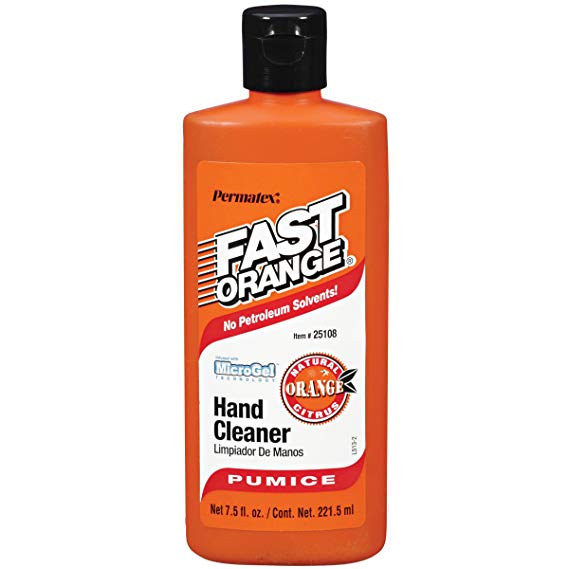 Fast Orange Fine Pumice Lotion Hand Cleaner - 7.5 Fluid Ounce