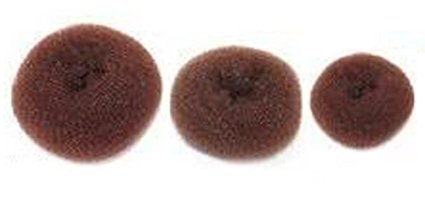 3 Pieces (1Large 1Middle 1Small) Women Hair Bun Maker Styler Rings Donut Buns Doughnut Shaper Chignon Former