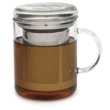 Adagio Teas 14 oz Glass Mug and Infuser