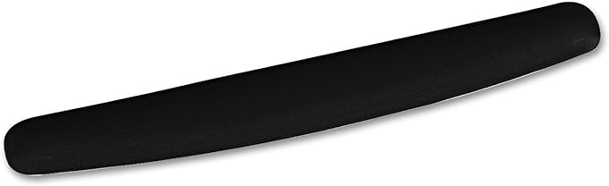 3M Wr209mb Foam Keyboard Wrist Rest, Nonskid Base, Black