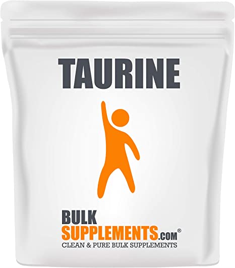 BulkSupplements Taurine Powder (500 Grams)