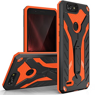 ZTE Blade Z Max Case, Zizo [Static Series]Shockproof [Military Grade Drop Tested] w/ Kickstand [ZTE Blade Z Max Heavy Duty Case] Impact Resistant Z982