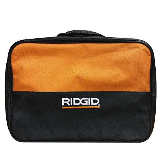 RIDGID 902048009 Contractor Tool Bag 13.5 x 9.5 x 4.5 In. Fits X4 Impact Driver, Charger and Batteries