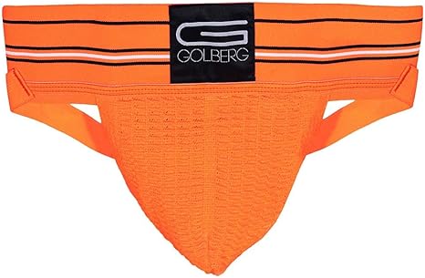 GOLBERG G Men’s Athletic Supporters (3 Pack) - Jock Strap Underwear - Extra Strength Elastic