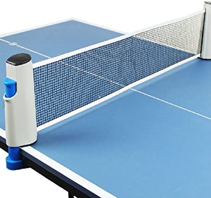 Aisaker Portable Retractable Table Tennis Net Rack/Replacement Ping Pong Accessory