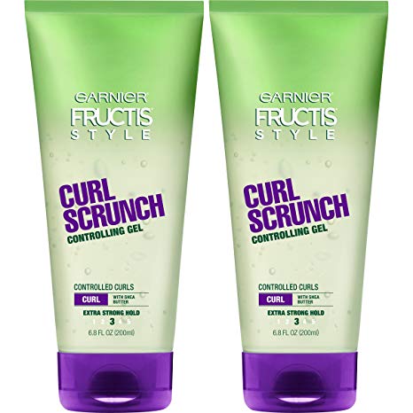 Garnier Hair Care Fructis Style Curl Scrunch Controlling Gel, 2 Count