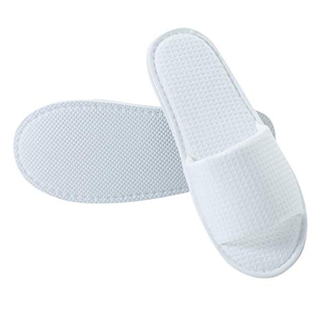 Florida Cottons Waffle Weave Slipper Open Toe 1 pairs Wholesale