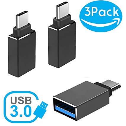 TenTenCo USB-C Adapter Type-C to USB 3.0 Adapter (3-Pack)