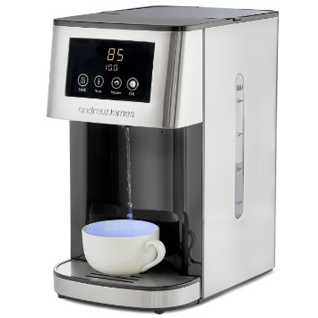 Andrew James Purify Hot Water Dispenser and Water Filter 4L Capacity with 2 Year Warranty