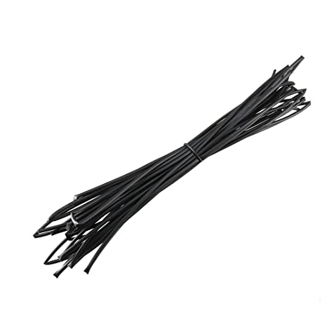 uxcell 1.0 mm Dia. Black Heat Shrinkable Tube Shrink Tubing 6M 19.7ft