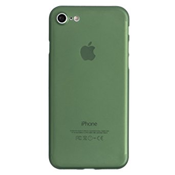 totallee iPhone 7 Case, Thinnest Cover Premium Ultra Thin Light Slim Minimal Anti-Scratch Protective - For Apple iPhone 7 The Scarf (Deep Green)