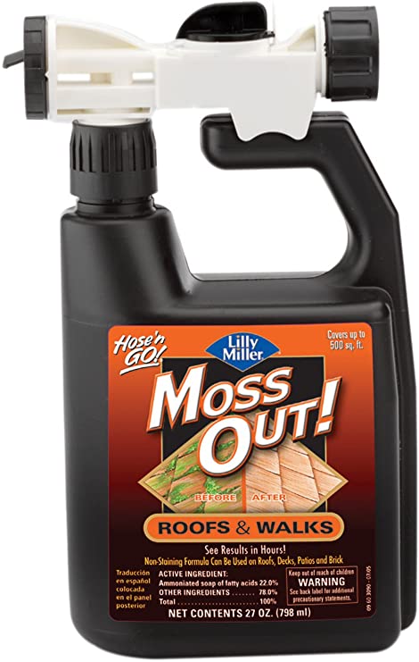 Lilly Miller Brands 27Oz Moss Out Roofs 9603091 Moss Control