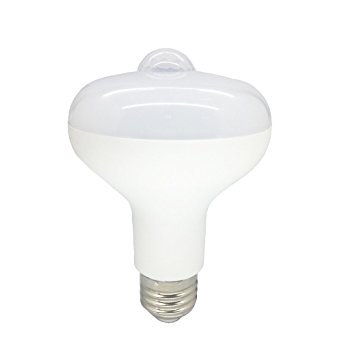 LED BR25 flood light bulbs with Motion Detector Sensor PIR Infrared Motion Sensor light bulb 9W(daylight)
