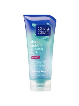 Clean and Clear Deep Action Exfoliating Scrub - Oil Free - 5 oz