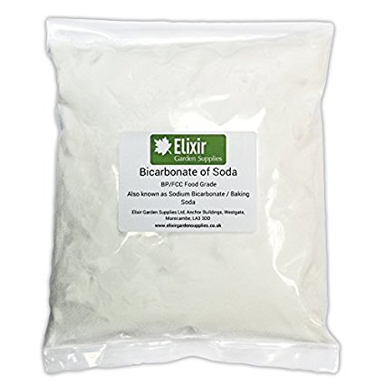 Elixir Food Grade Bicarbonate Of Soda - 250g, 500g, 1kg, 2kg, 5kg, 10kg, 25kg - Sodium Bicarbonate - Baking Soda