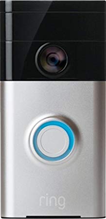 Ring Wi-Fi Enabled Video Doorbell in Satin Nickel