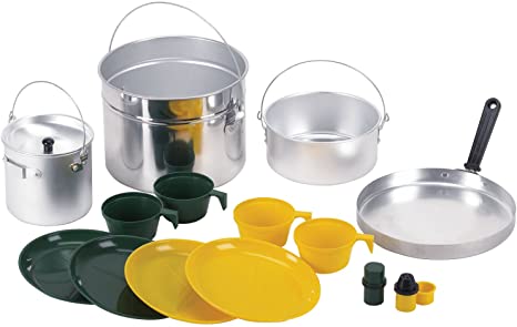 Stansport Aluminum Cook Set - 4 Person