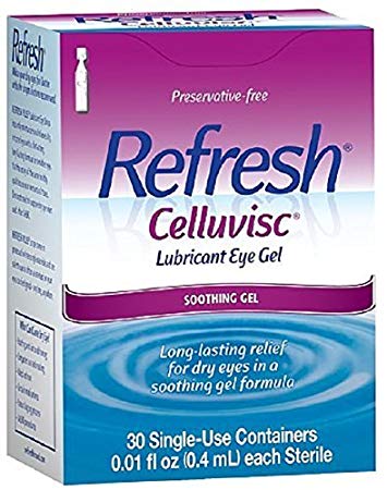 REFRESH CELLUVISC Lubricant Eye Gel Single-Use Containers 30 ea (Pack of 2) by Refresh