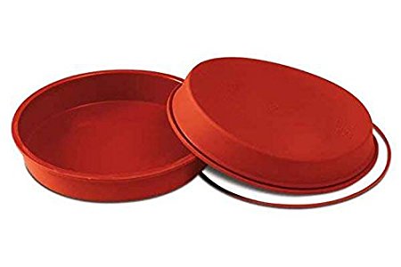 Silikomart SFT120/C 8-Inch Silicone Classic Collection Cake Pan, Round