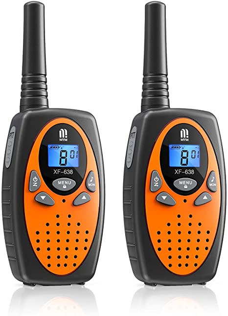 Walkie Talkies, 16 Channels 2 Way Radio Walky Talky with Backlit LCD Flashlight, 3 Miles Range Outdoor Camping Activity