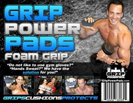 GRIP POWER PADS® Lifting Grips - The Alternative To Gym Workout Gloves