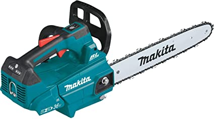 Makita XCU09Z Lithium-Ion Brushless Cordless 18V X2 (36V) LXT 16" Top Handle Chain Saw, Tool Only, Teal