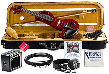 Bunnel EDGE Electric Violin Outfit Rock Star Red