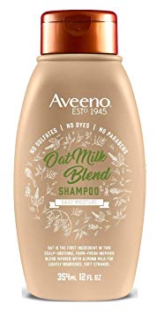 Aveeno Shampoo Oat Milk Blend 12 Ounce (Moisture) (354ml) (2 Pack)