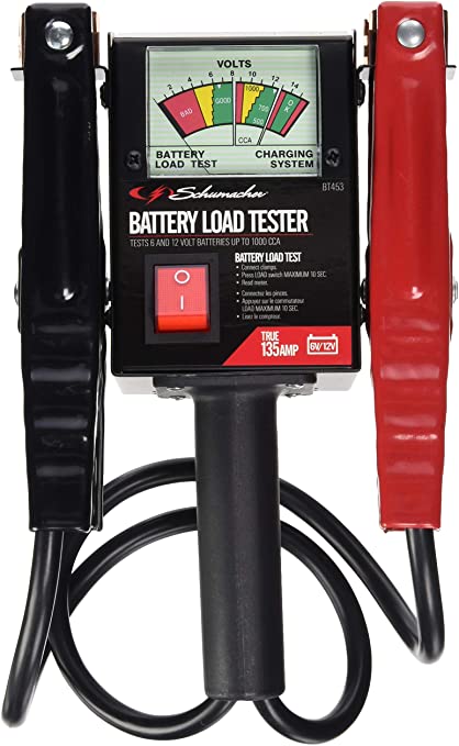 Schumacher BT453 135A Battery Tester with Clamps