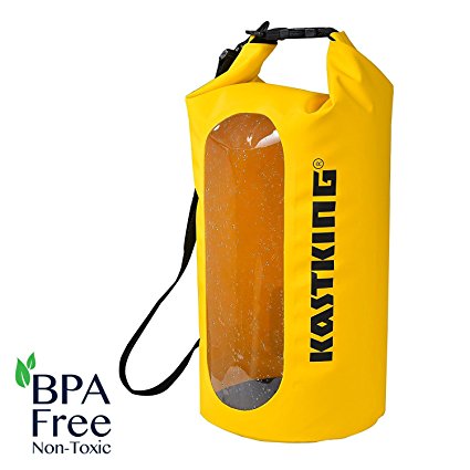 KastKing Dry Bag Waterproof Roll Top Sack for Beach, Hiking, Kayak, Fishing, Camping, and Other Outdoor Activities