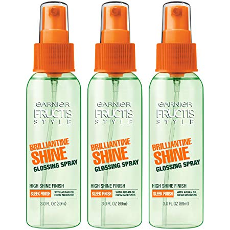 Garnier Hair Care Fructis Style Brilliantine Shine Glossing Spray, 3 Count