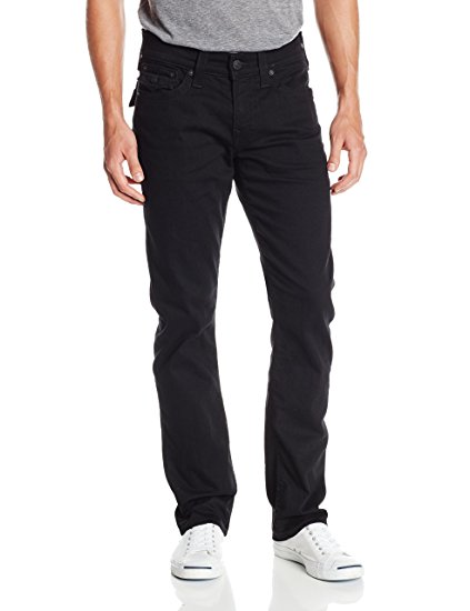 True Religion Men's Ricky Relaxed-Fit Flap Pocket Jean In Midnight Black