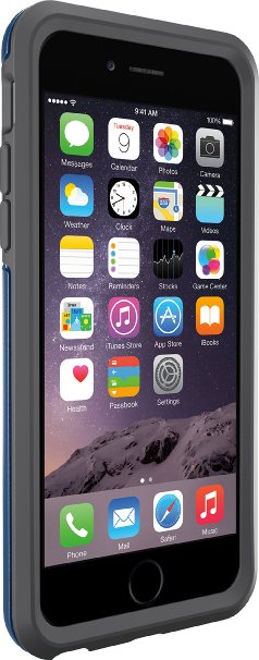 OtterBox SYMMETRY SERIES Case for iPhone 6/6s (4.7" Version) - Frustration Free Packaging - BLUE PRINT II (SLATE GREY/DEEP WATER BLUE)