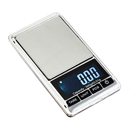 TBBSC 500g/0.01g Reloading Weigh, High, Precision Digital Pocket Scale for Jewelry and Gems Weigh - Kl-16 by TBBSC