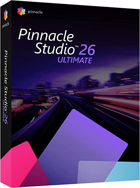 Pinnacle Studio 26 Ultimate | Pro-Level Video Editing & Screen Recording Software [PC Key Card]