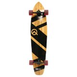 Quest Super Cruiser Artisan Bamboo Longboard Skateboard 44-Inch