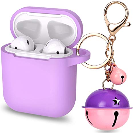 2019 Newest AirPods Case,360°Protective Silicone AirPods Accessories Kit Compatiable with Apple AirPods 1st/2nd Charging Case[Not for Wireless Charging Case]