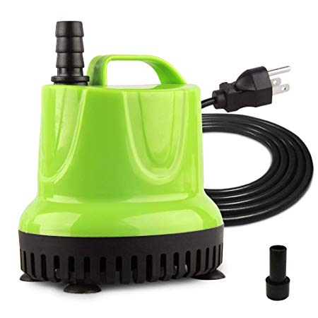 FREESEA 160-1100 GPH Submersible Water Pump for Pond, Aquarium, Hydroponics, Fish Tank Fountain