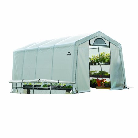 Shelter Logic Grow it Greenhouse-in-a-Box Easy Flow Greenhouse Peak 10 by 20 by 8-Feet