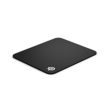 SteelSeries Qck Heavy Cloth Gaming Mouse Pad - Extra Thick Nonslip Rubber Base for Improved Tracking and Stability - Size M