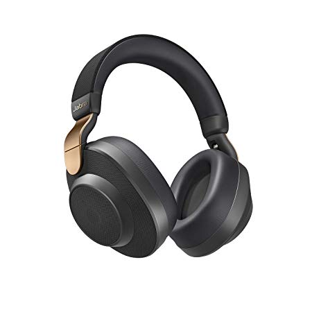 Jabra Elite 85h Over Ear Headphones with ANC and SmartSound Technology, Alexa Built-in, Copper Black (Amazon Edition)