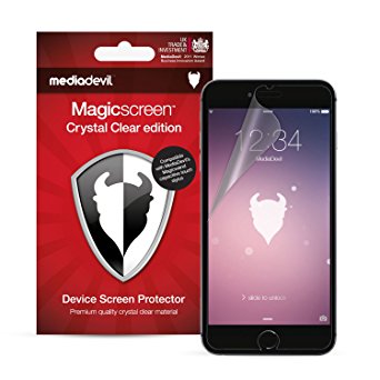 [2-Pack] Apple iPhone 6 Plus / 6S Plus Screen Protector, MediaDevil Magicscreen Crystal Clear (Invisible) Edition