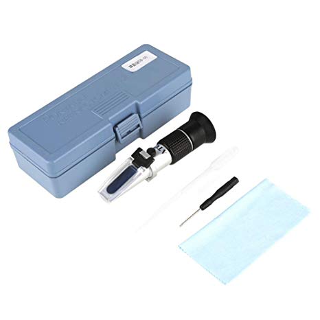 Professional Brix Honey Refractometer Kit 58-90% Scale Range Honey Sugar Tester with Temperature Compensation