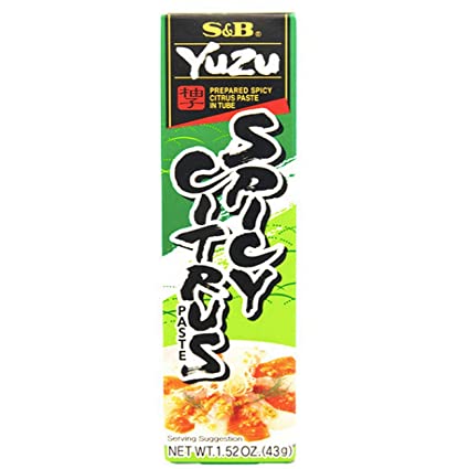 S&B Yuzu Kosho Spicy Citrus Paste, 1.52 oz