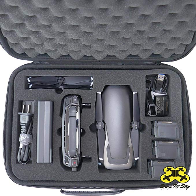 Drone Pit Stop Carrying Case for DJI Mavic Air - Splash-Proof | Durable | Compact | EVA Material - Carry with Protection