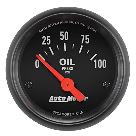 Auto Meter 2634 Z-Series Electric Oil Pressure Gauge
