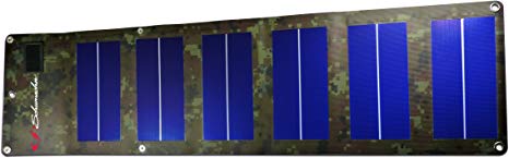 Schumacher SP-600 6W Foldable Camo Solar Charger