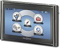 Insignia NS-CNV43 Internet Connected GPS with Built-in Bluetooth 4.3-inch Touchscreen